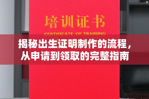 八宿揭秘出生证明制作的流程，从申请到领取的完整指南