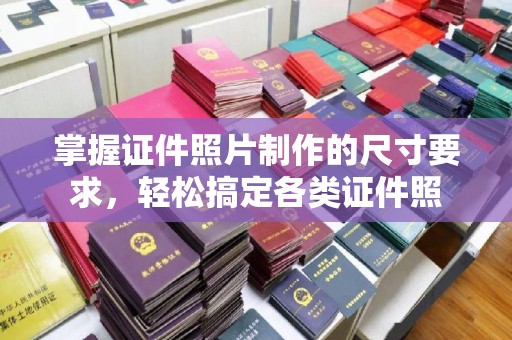 八宿掌握证件照片制作的尺寸要求，轻松搞定各类证件照