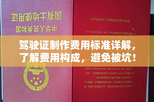 八宿驾驶证制作费用标准详解，了解费用构成，避免被坑！